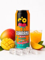 Guarana No Sleep Brainer Mango 500ml